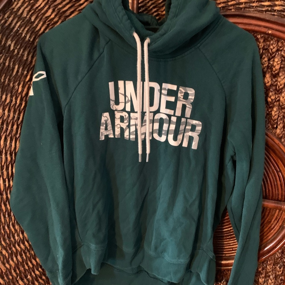Green Under Armour Hoodie